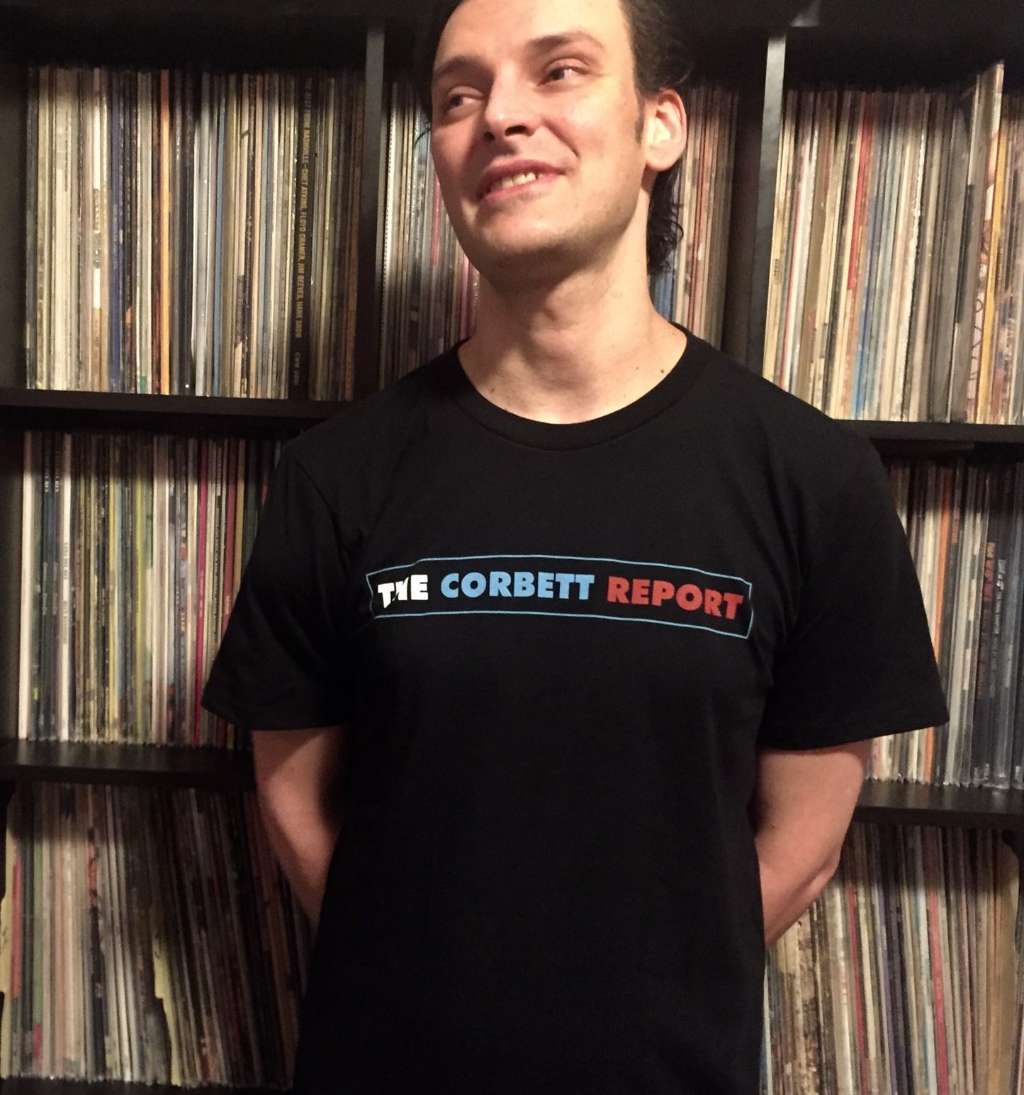 20% Discount - Original Logo Corbett Report T-Shirt - XS and S ONLY