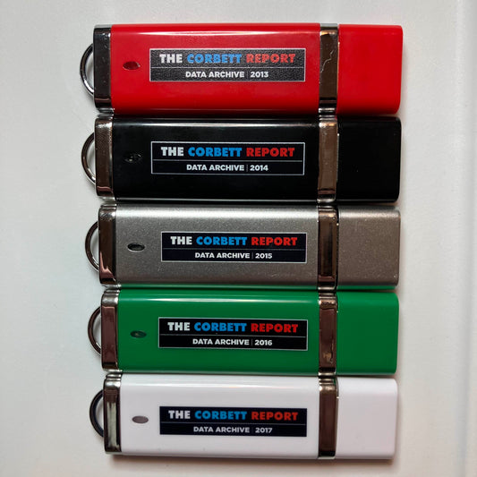 Corbett Report Data Archive (USB Flash Drive) 2013 -2017 Bundle